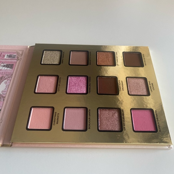 NWOT Too Faced Limited Edition Christmas in Paris Eyeshadow Palette - Picture 7 of 8
